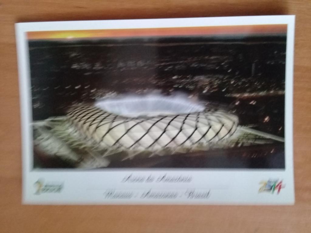 Набор открыток Стадионов ЧМ Бразилия 2014 12 штук. 4