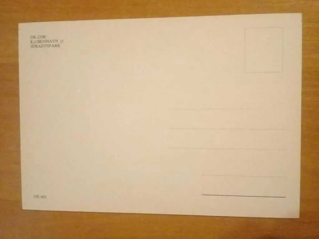 Стадион. Kobenhavn, Idraetspark 1