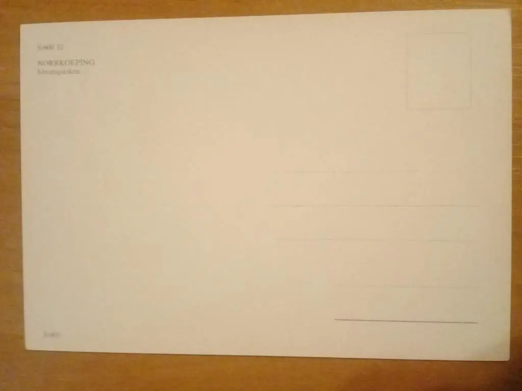 Стадион. Idrottsparken. Norrkoeping 1