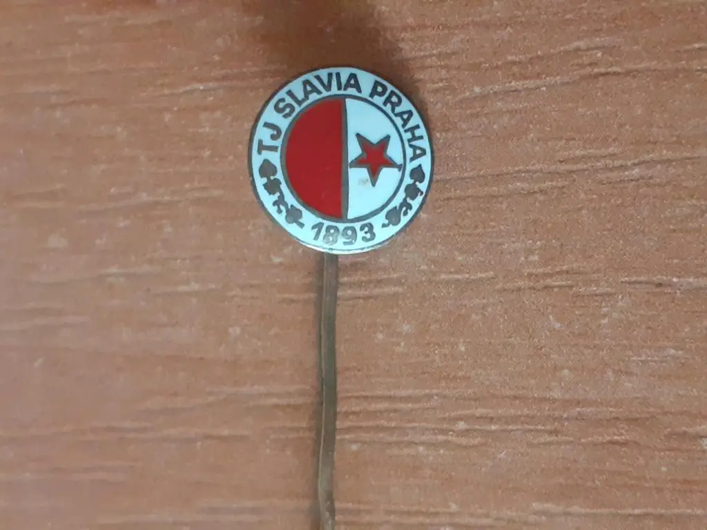 ФК Славия Прага, Чехия оригинал, клеймо / SK Slavia Praha