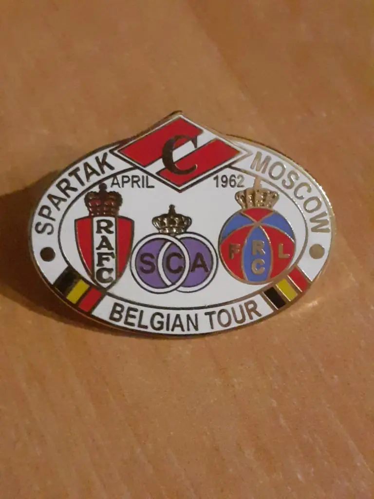 Спартак Москва в Бельгии 1962