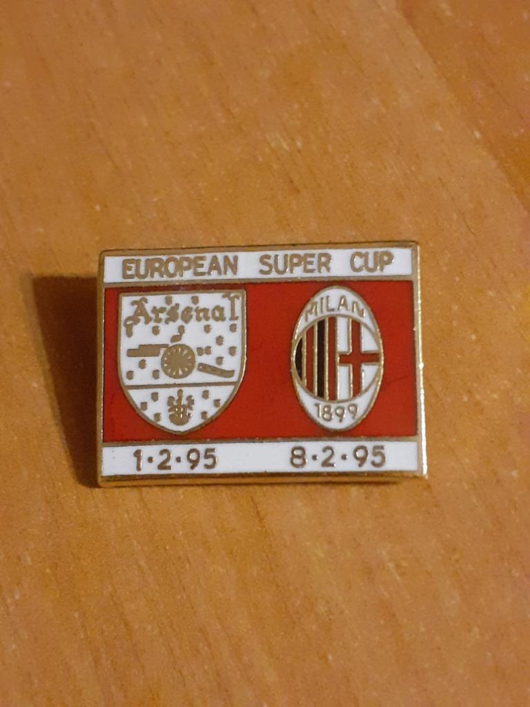 Арсенал Англия - Милан Италия Суперкубок 1995 (2)