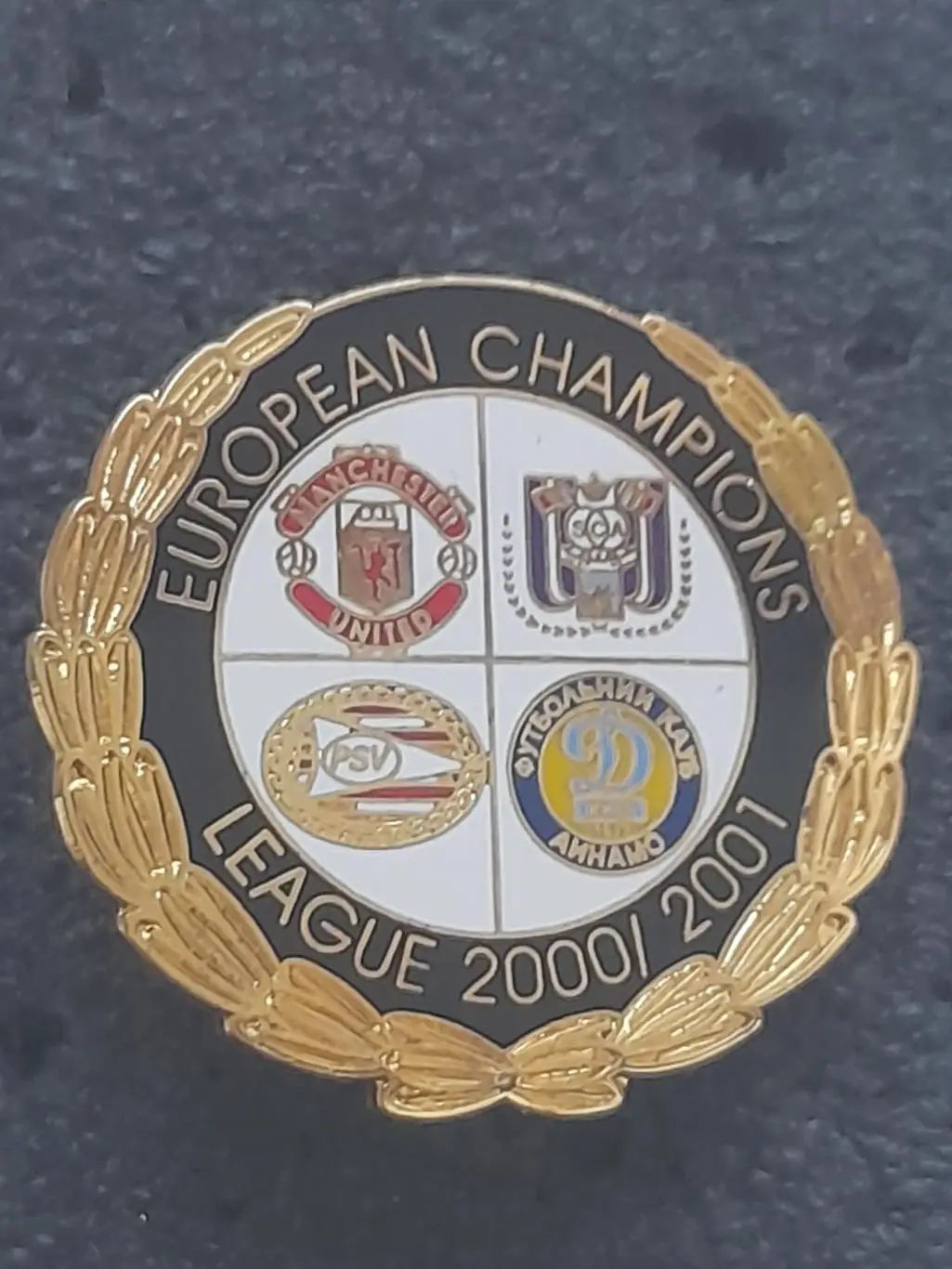 ЛЧ 2000/01 Динамо К, Манчестер Юн., ПСВ Ейндховен, Андерлехт(1)