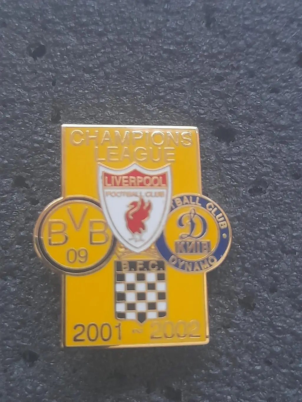 ЛЧ 2001/02 Динамо Київ, Ліверпуль, Боавішта, Боруссія Дортмунд(3)