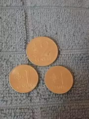 Литва, лот из 3 монет (1)