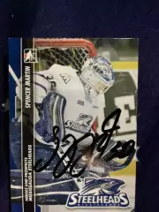 Карточка с автографом Мартина Спенсера