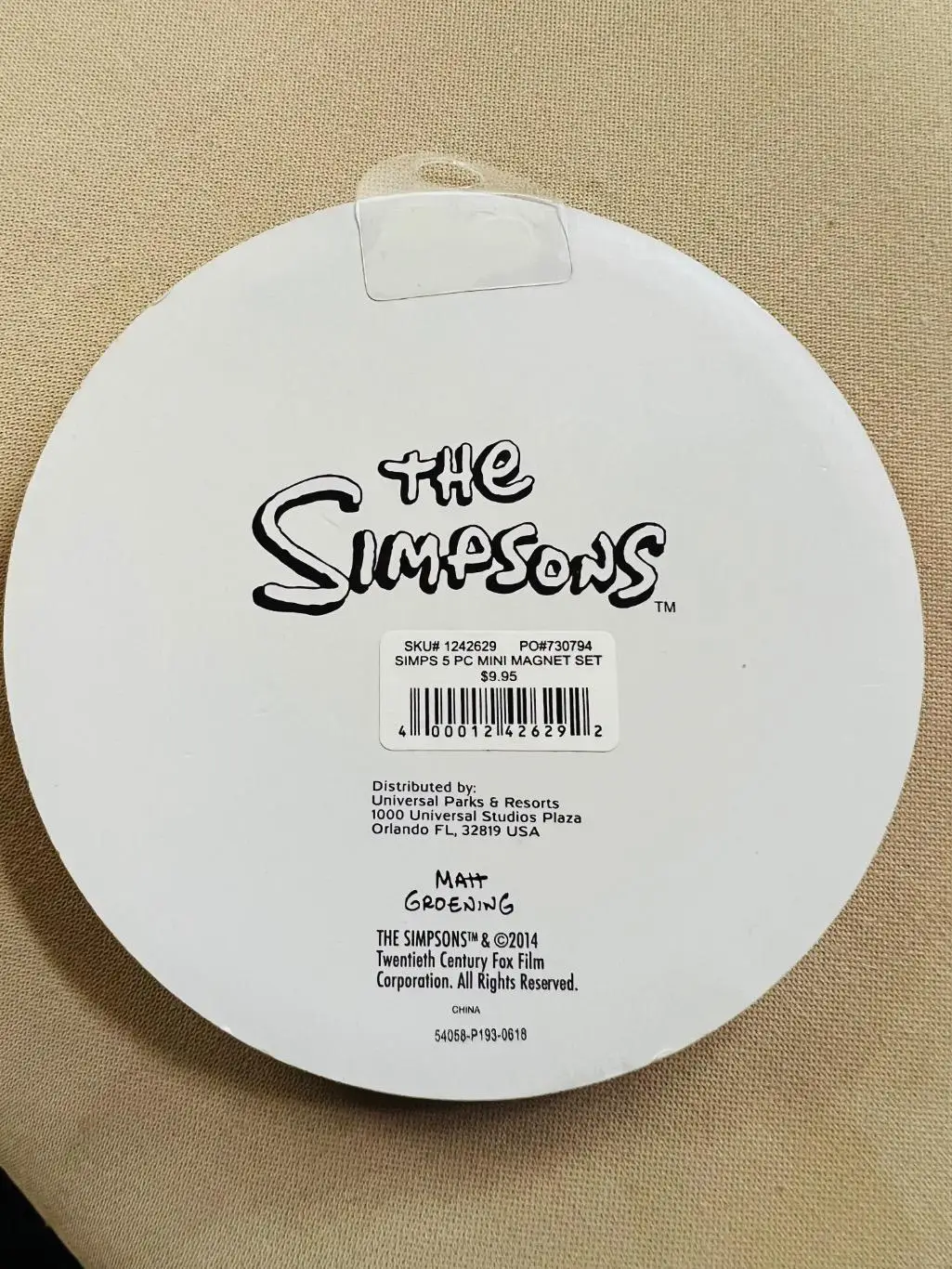 Колекционый набор The Simpsons 1