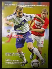 Динамо Киев, Украина - Спартак Москва 27.08.2008 г. Лига Чемпионов