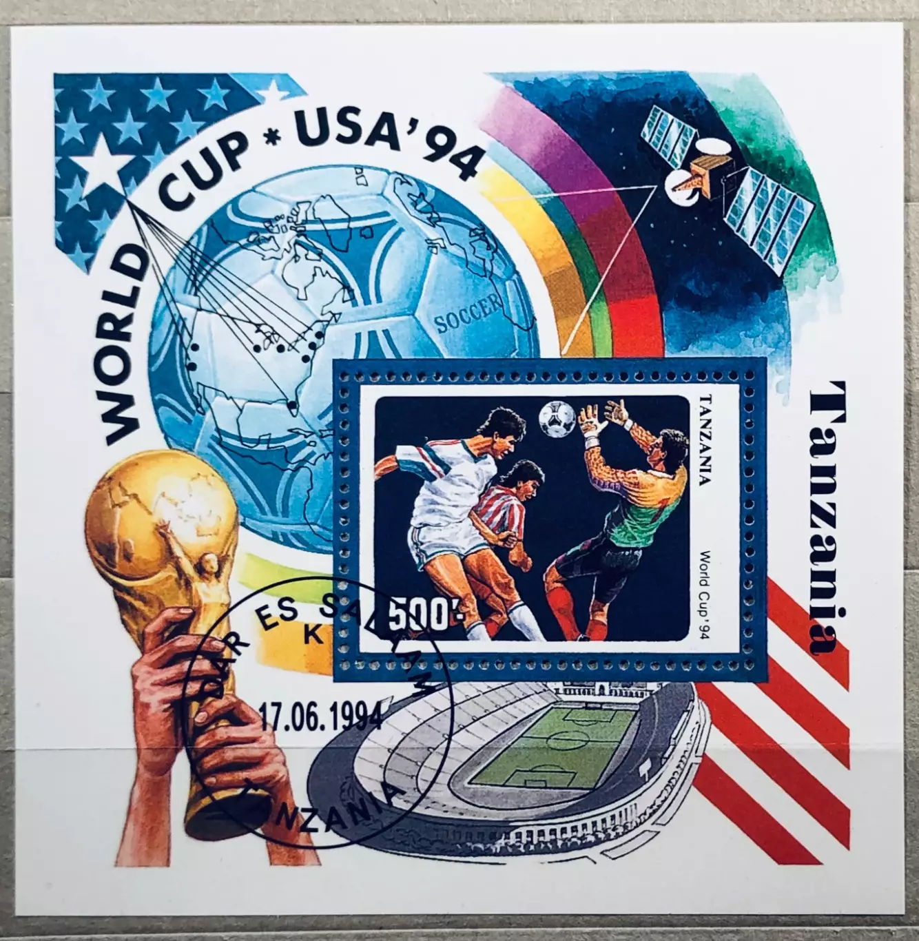 Танзания 1994. Футбол ЧМ 1994