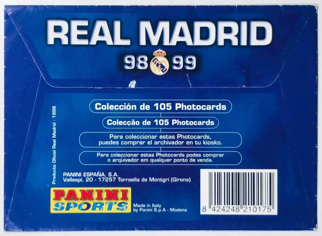 Конверт • Реал Мадрид 1