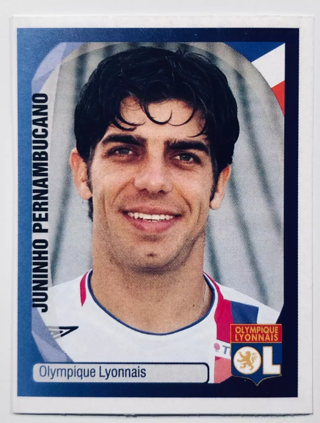 Наклейка Juninho Pernambucano Олимпик Лион