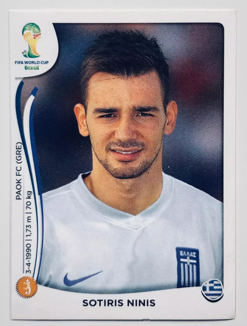 Карточка Sotiris Ninis Греция