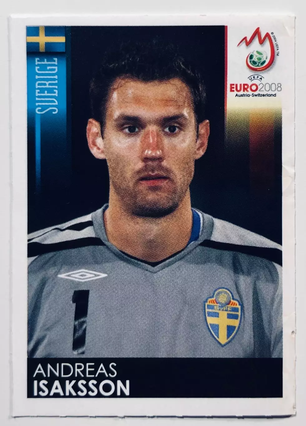 Наклейка Andreas Isaksson Швеция