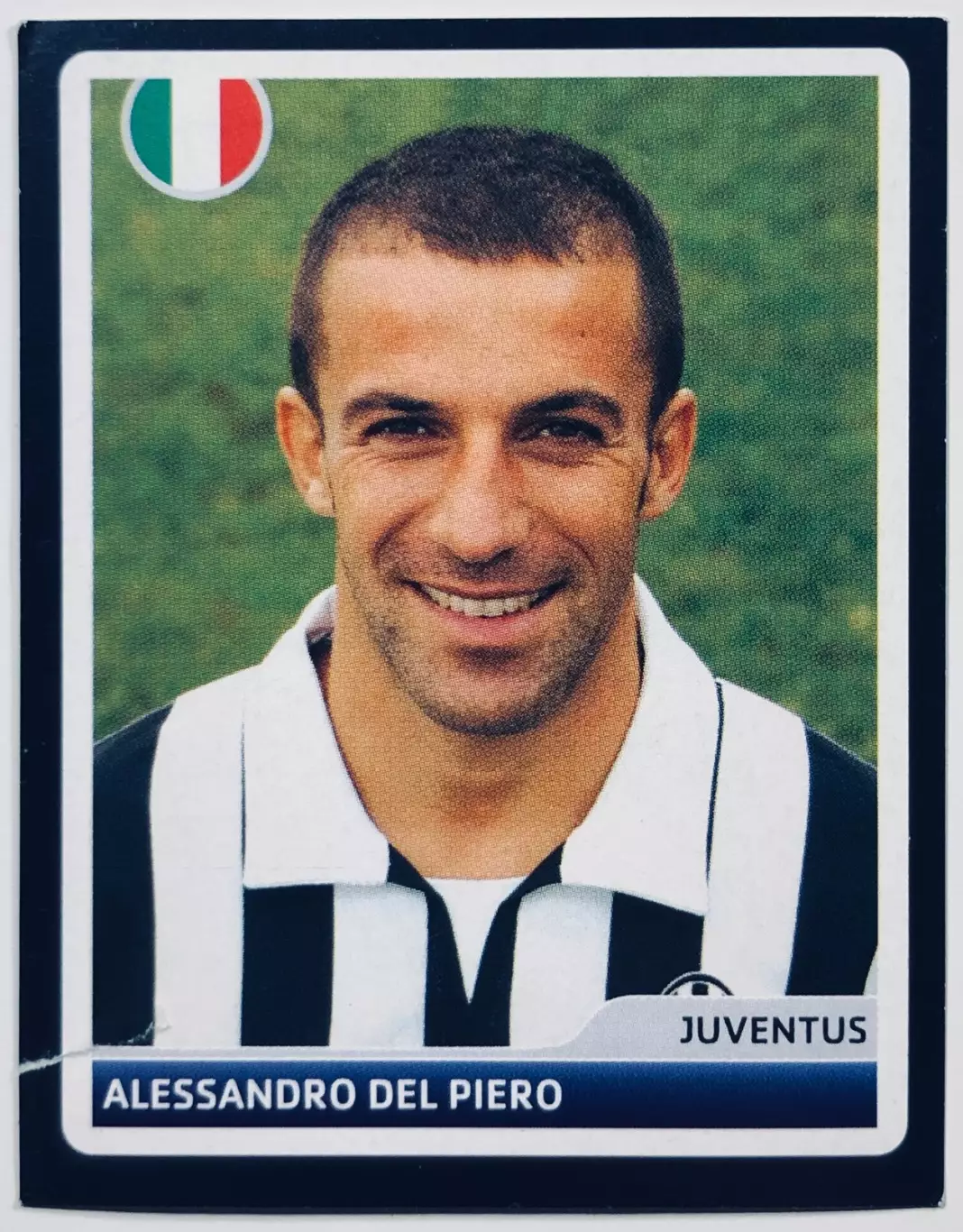 Наклейка Алессандро Дель Пьеро Ювентус
