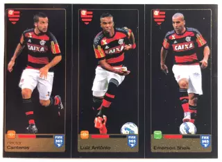 Наклейка Hector Canteros/Luiz Antonio/Emerson Sheik Фламенго
