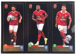 Наклейка Hossam Ghaly/Malick Evouna/Amr Gamal Аль-Ахли