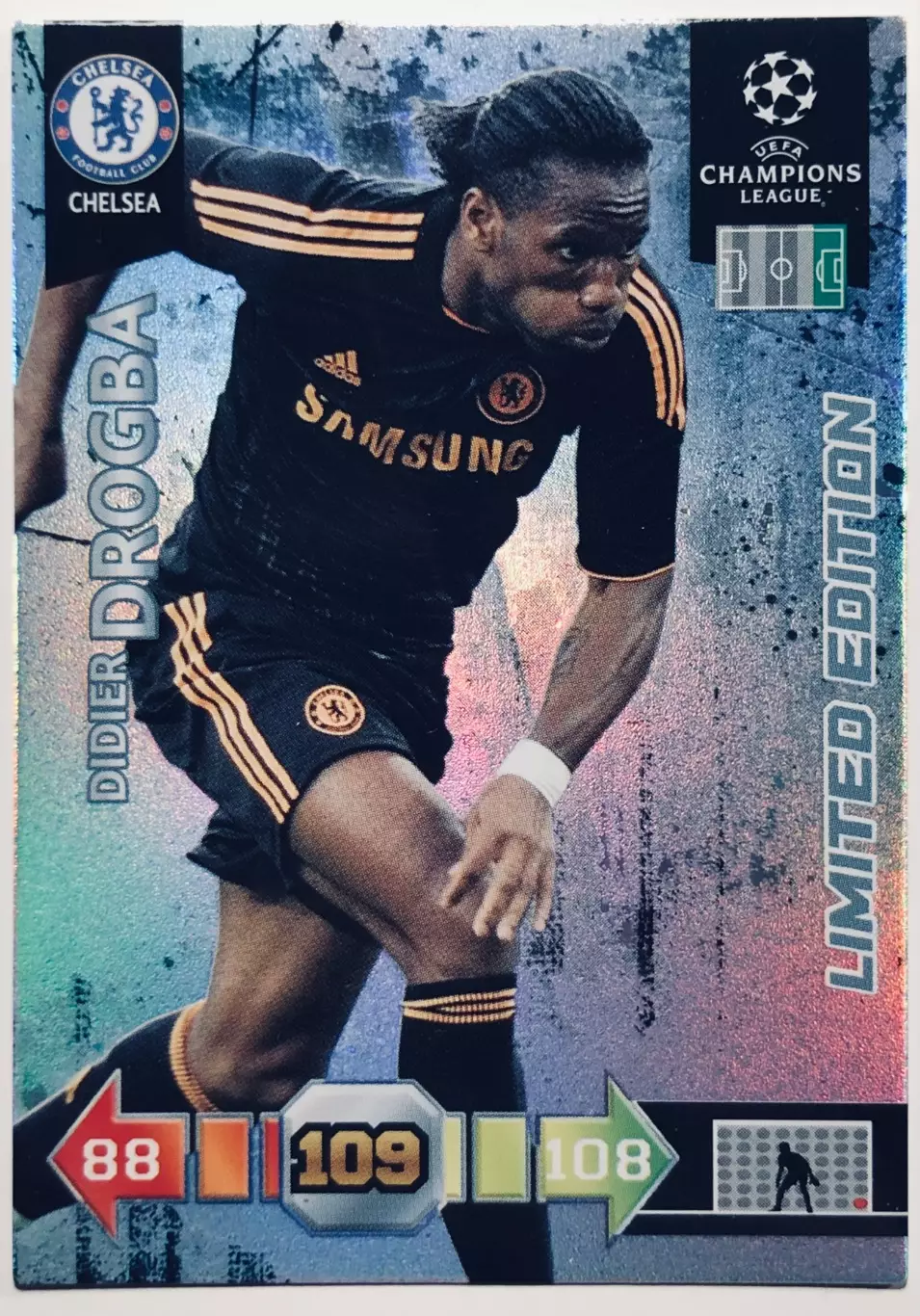 Карточка Дидье Дрогба ”Челси”