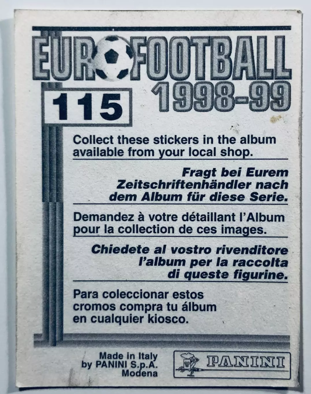 Наклейка Miroslav Baranek Спарта Прага 1