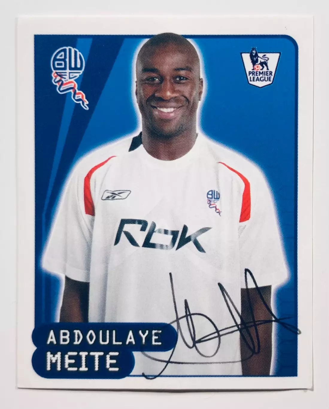 Наклейка Abdoulaye Meite Болтон Уондерерс