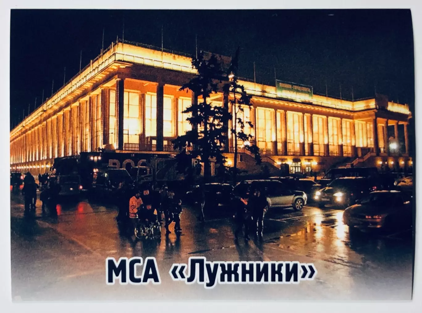 Наклейка МСА Лужники