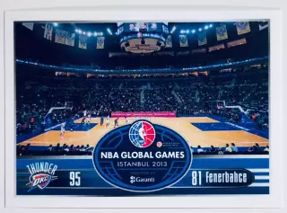 Наклейка • Oklahoma Thunder - Fenerbahce