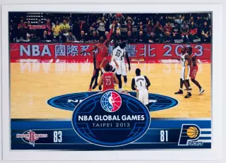 Наклейка Houston Rockets - Indiana Pacers