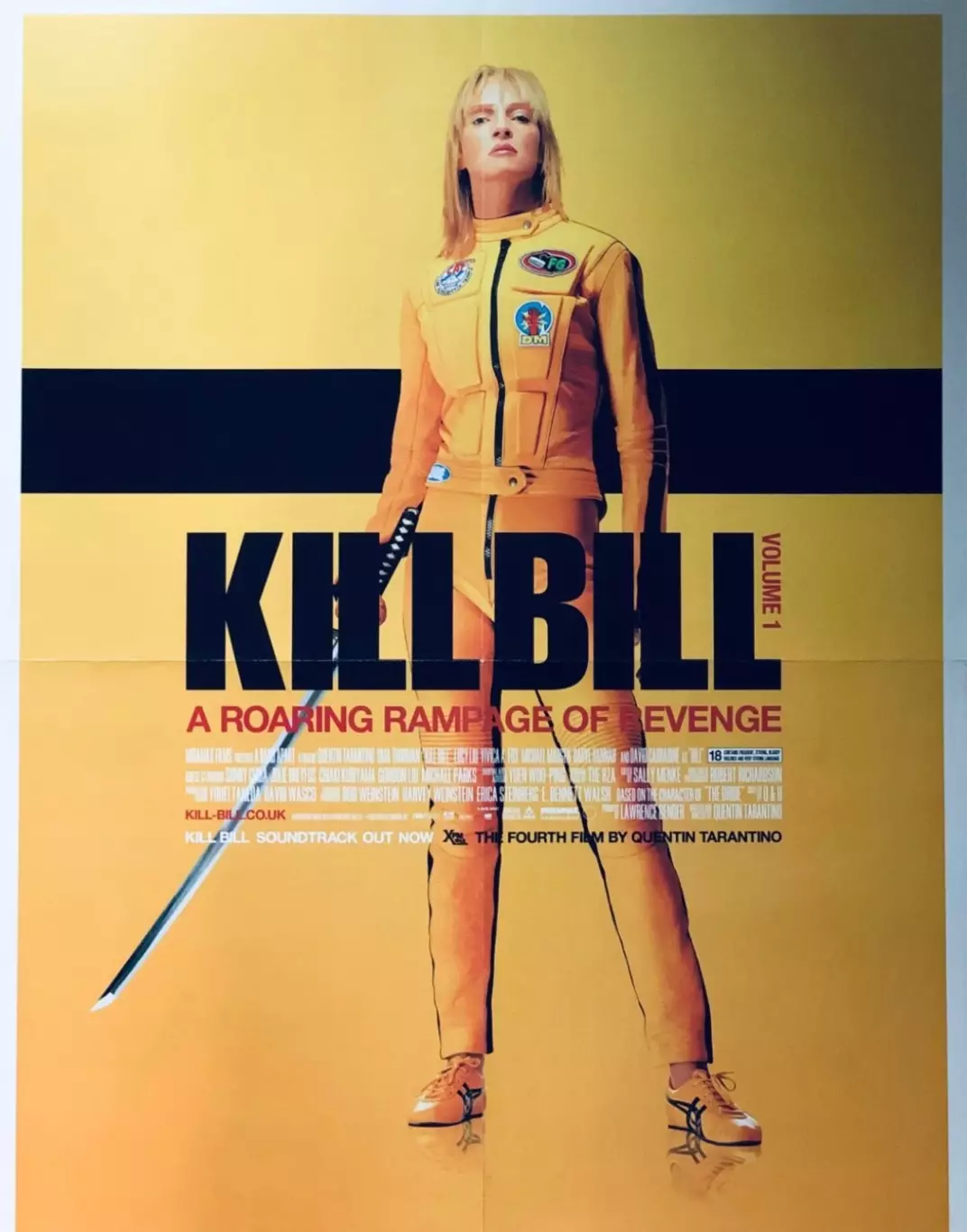 Плакат Убить Билла 1,2