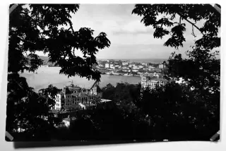 Открытое письмо. г.Владивосток. Вид на бухту Золотой Рог