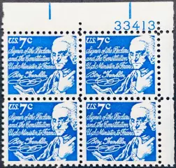 США 1972. Бенджамин Франклин