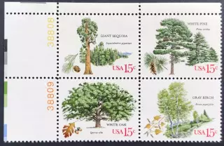 США 1978. Американские деревья