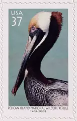 США 2003. Национальный заповедник дикой природы острова Пеликан