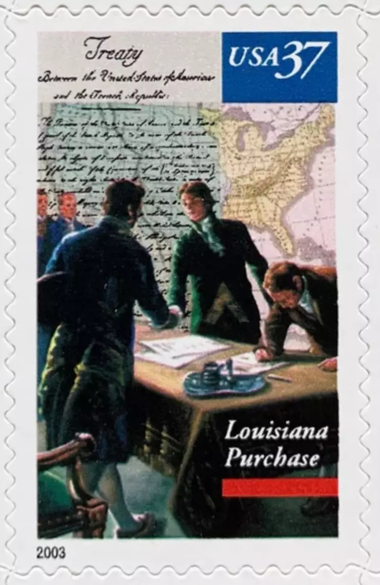 США 2003. Луизианская покупка