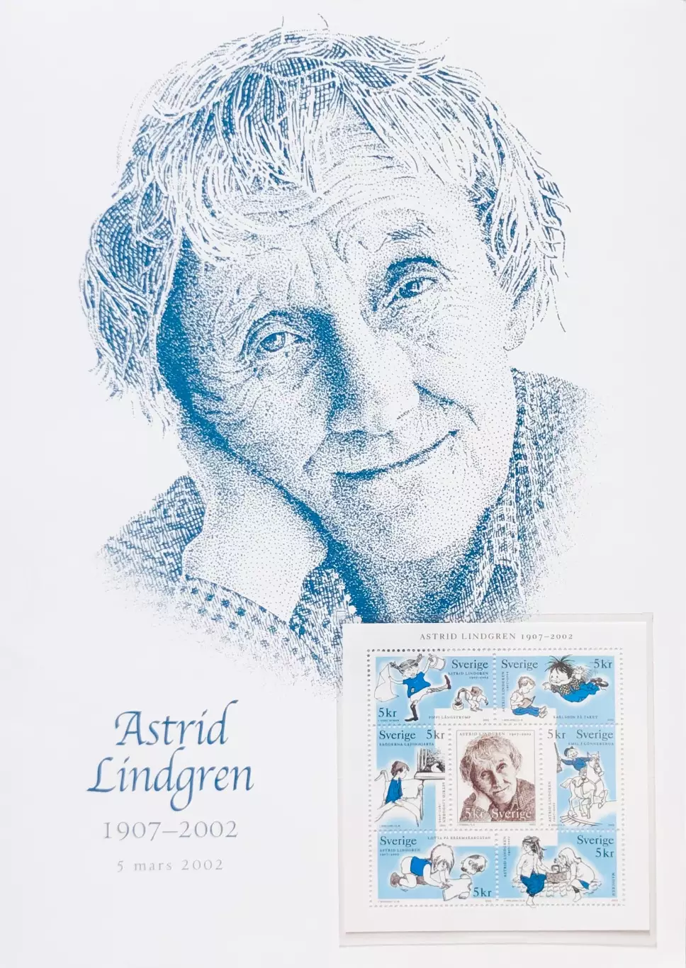 Швеция 2002. Астрид Линдгрен