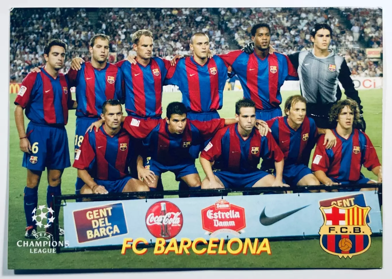 Открытка • ФК Барселона