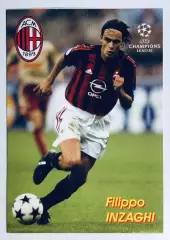 Открытка • Филиппо Индзаги ФК Милан