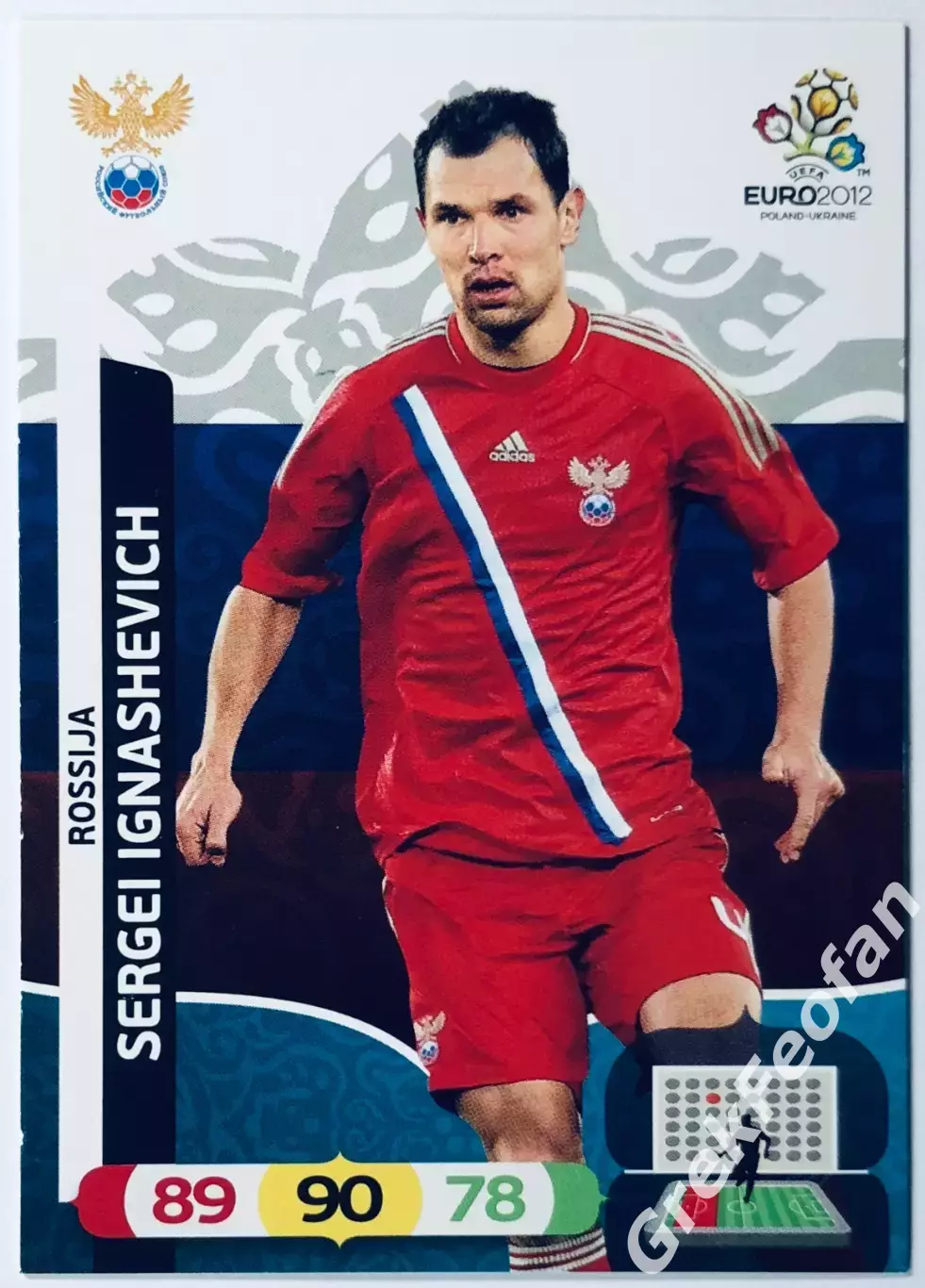 Карточка Сергей Игнашевич Rossija