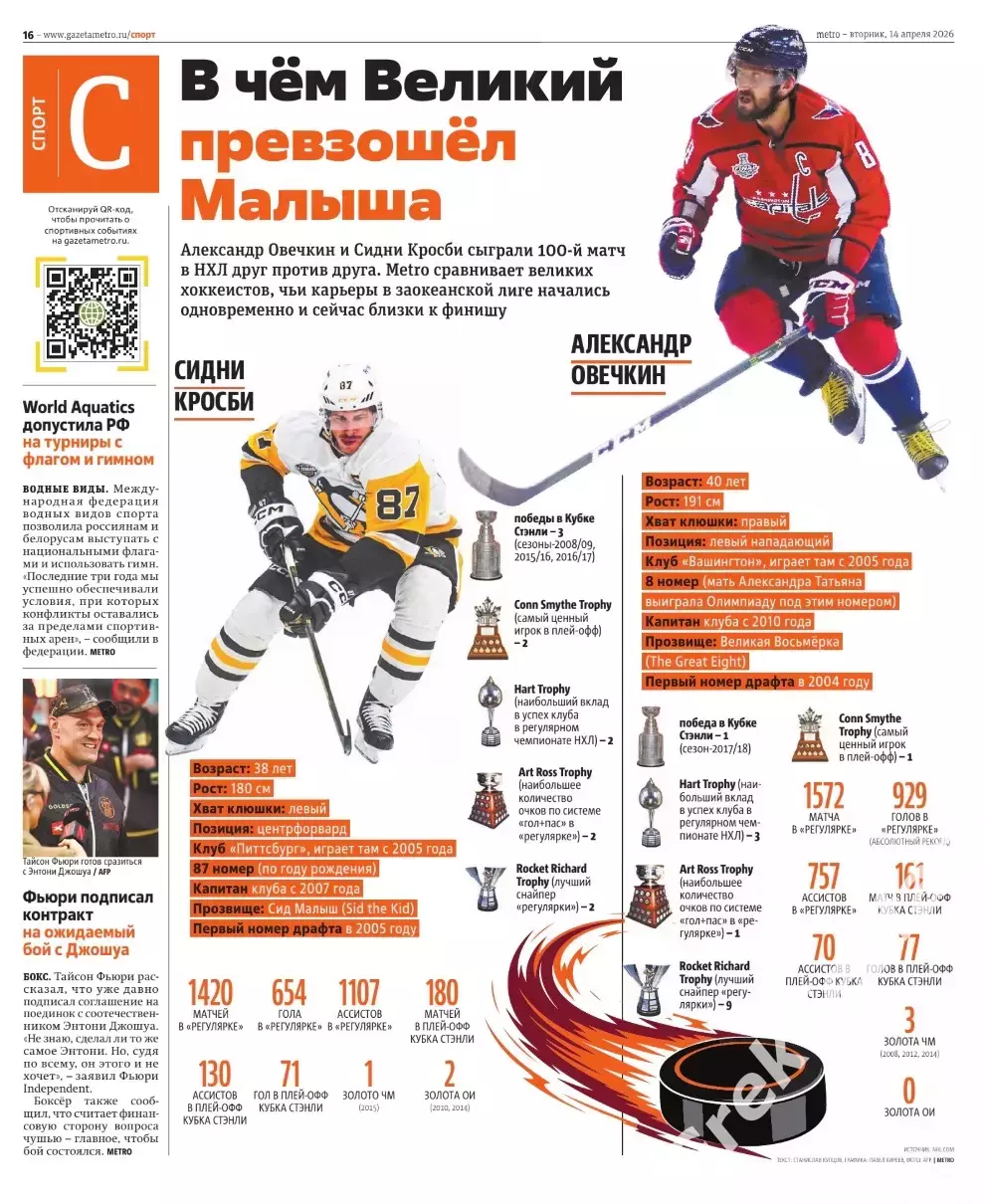 Овечки vs. Кросби