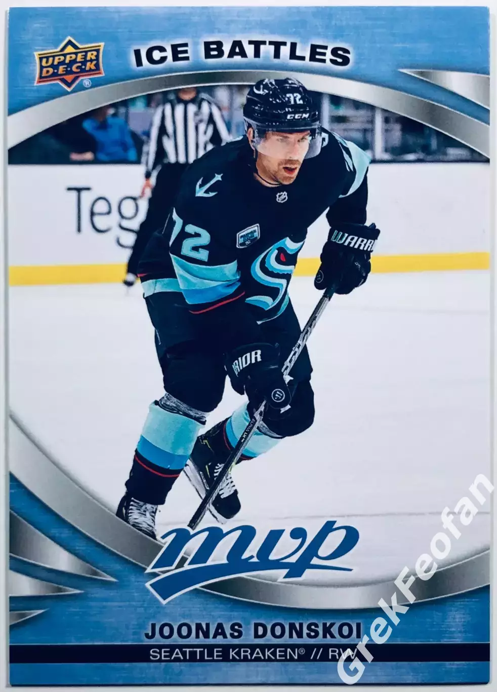 Карточка Joonas Donskoi Seattle Kraken