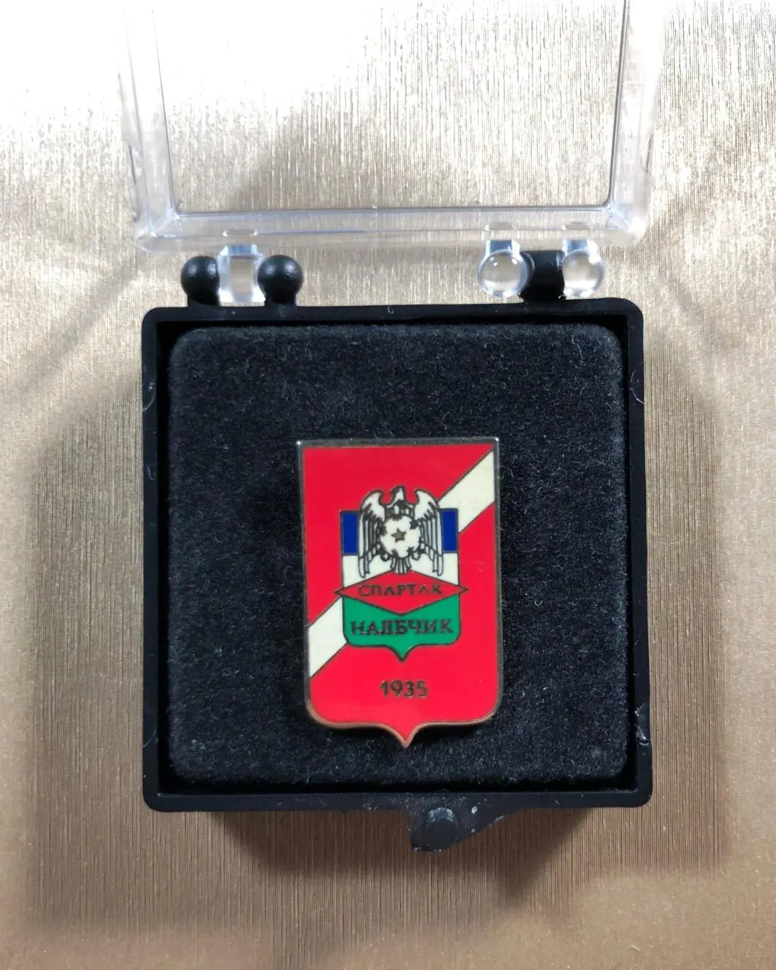 Значок ФК «Спартак» Нальчик
