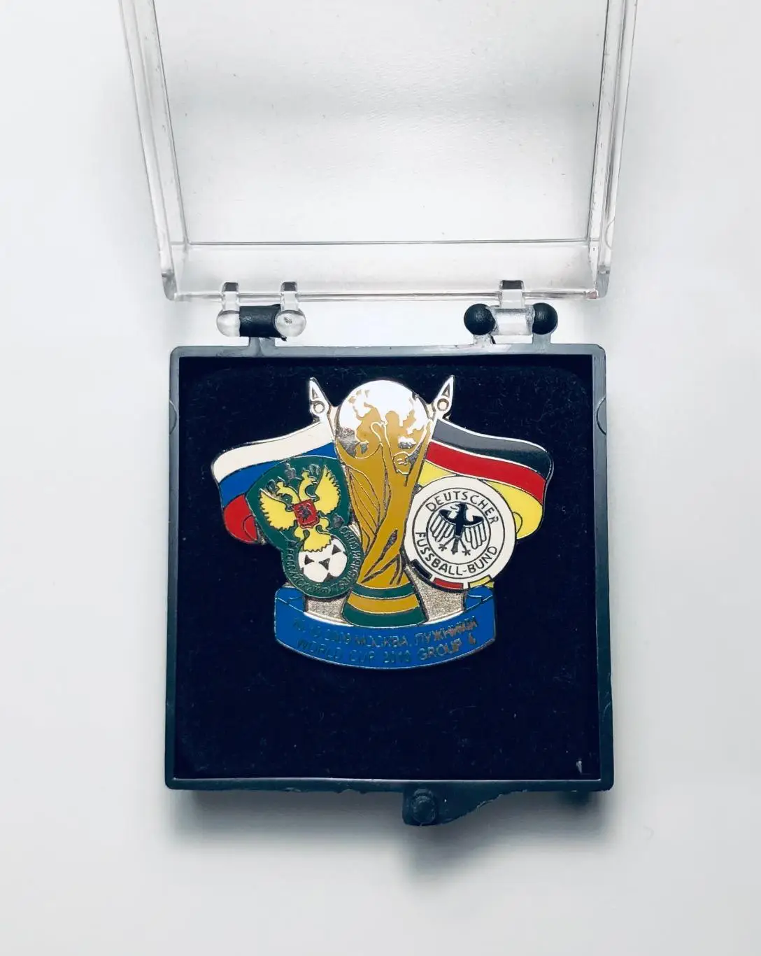 Значок Сборная России сб.Германии ЧМ 2010