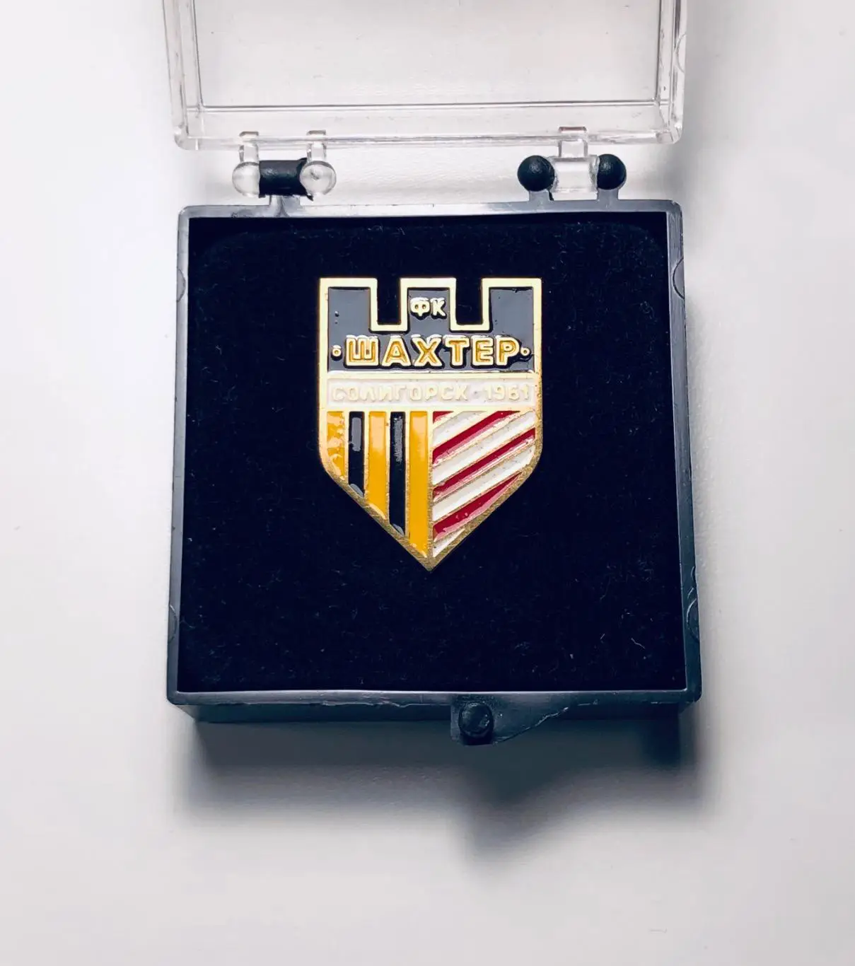 Значок ФК «Шахтёр» Солигорск