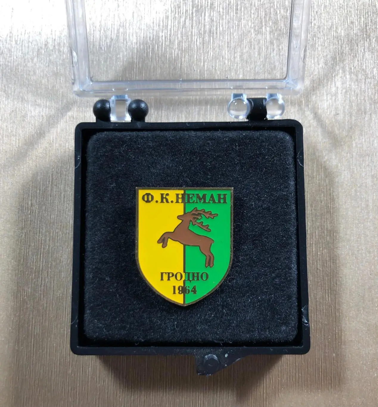 Значок ФК «Неман» Гродно