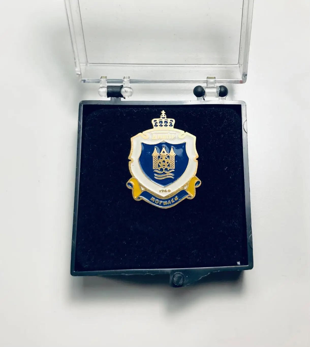 Значок ФК «Днепр» Могилёв