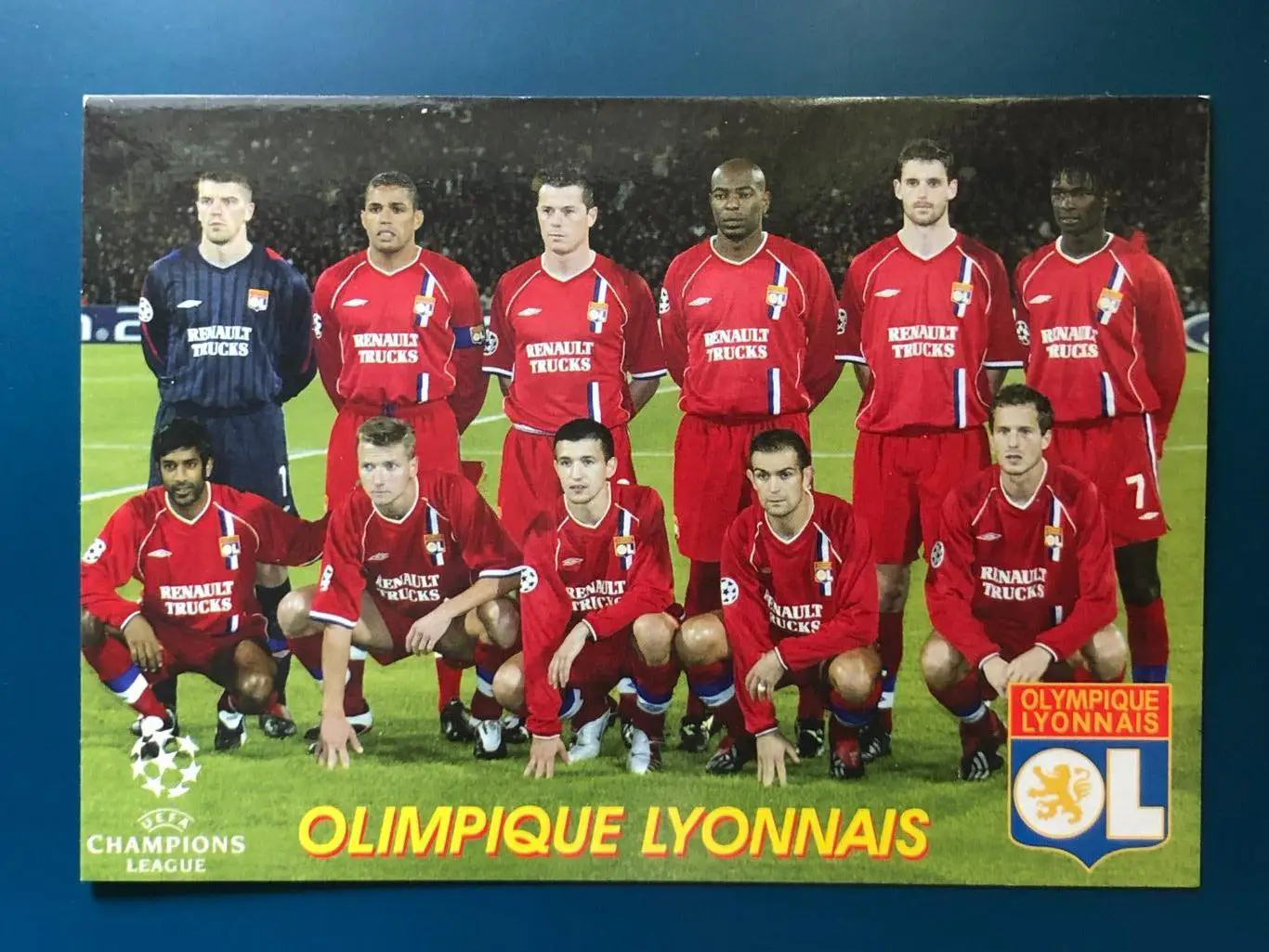 Открытка «Олимпик» Лион