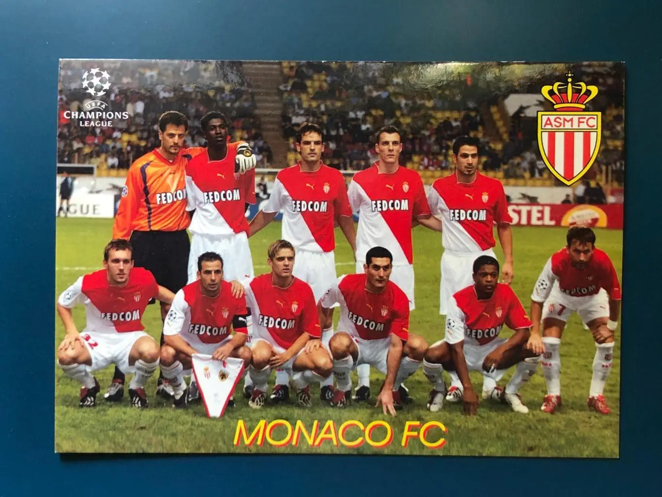 Открытка ФК «Монако»