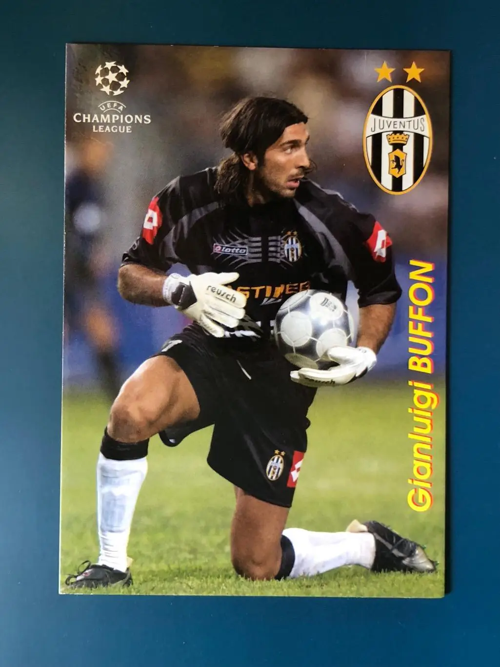 Открытка Джанлуиджи Буффон «Ювентус»
