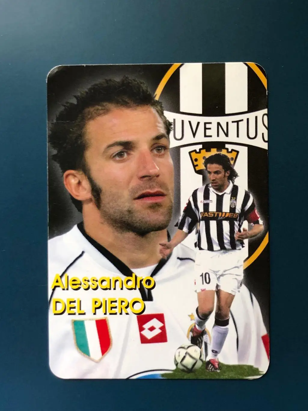 Календарик Алессандро Дель Пьеро «Ювентус»