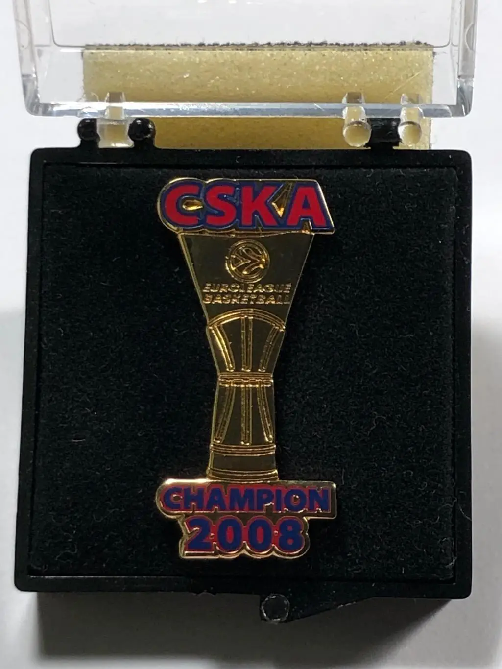 Значок БК «ЦСКА» Москва Евролига