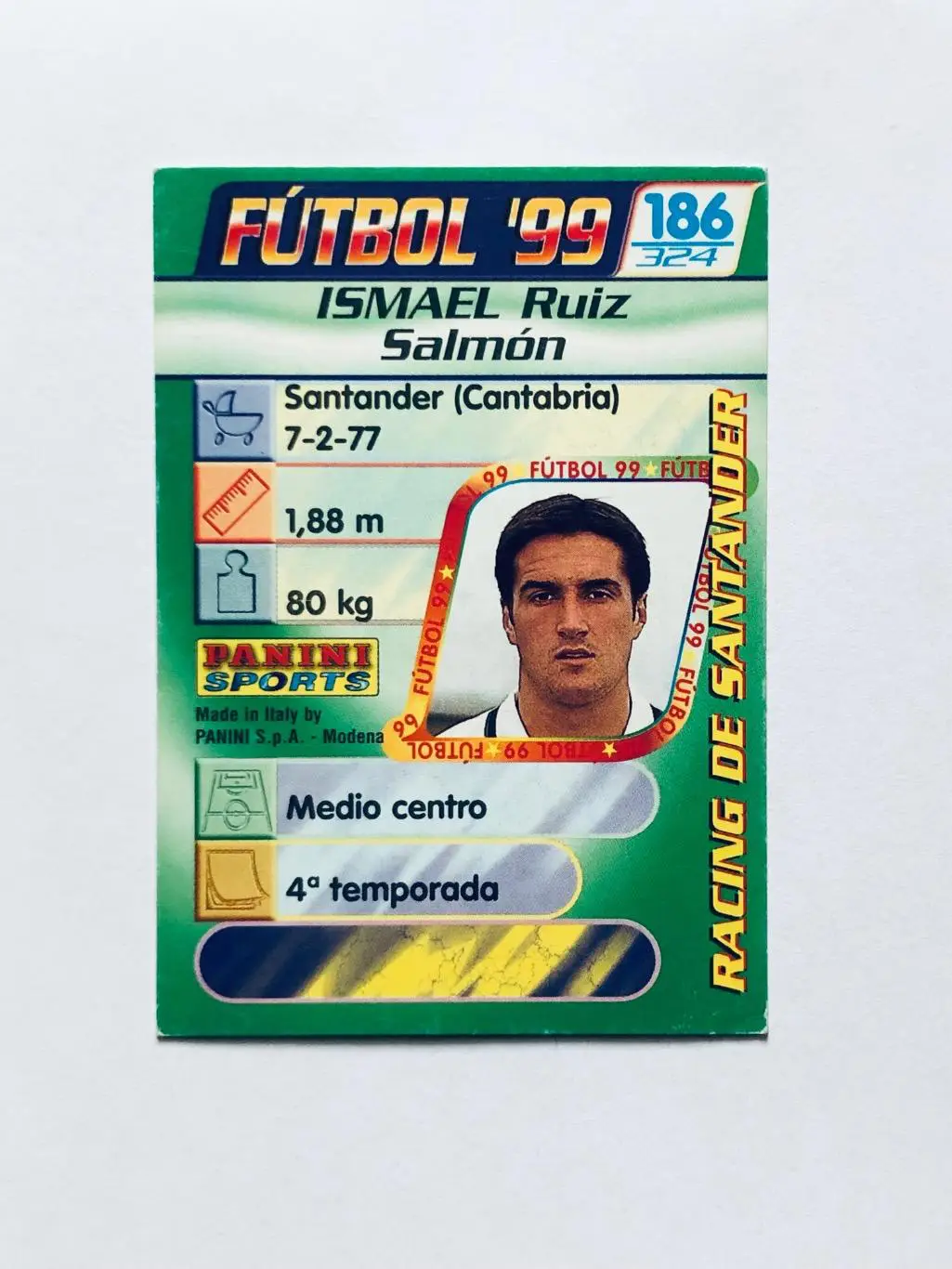 Карточка Ismael Racing de Santander 1