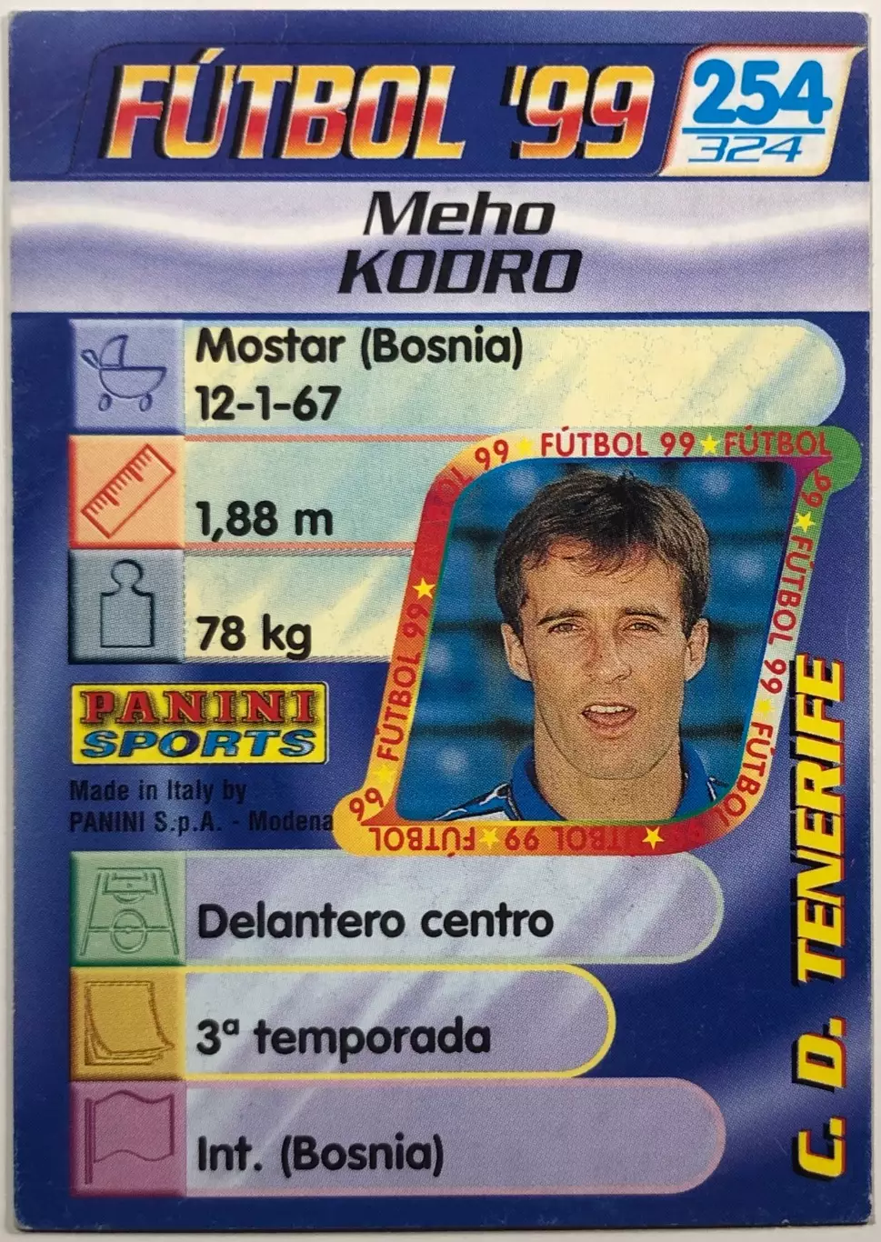 Карточка Meho Codro Тенерифе 1